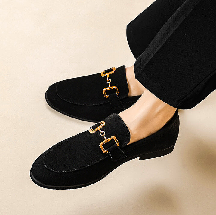 Massimo Heritage Suede Loafers