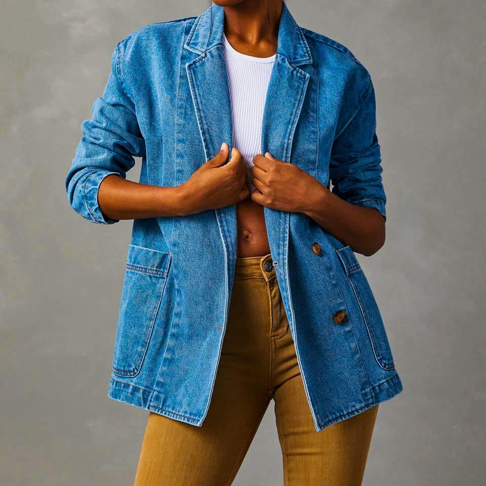 Sloane Premium Denim Blazer