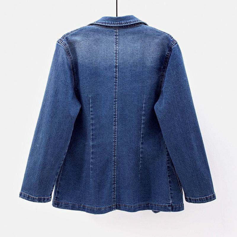 Theodora Organic Denim Blazer