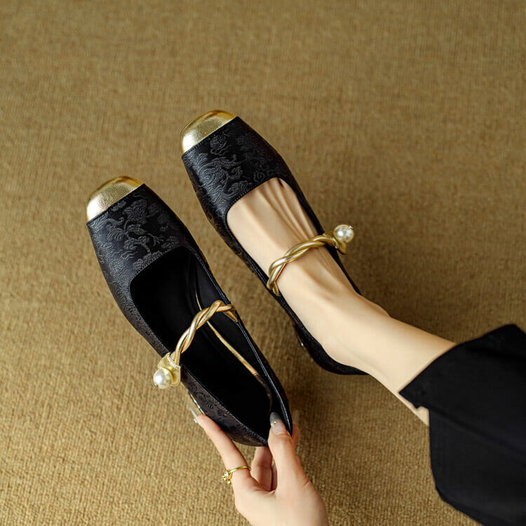 Perla Mary Jane Flats