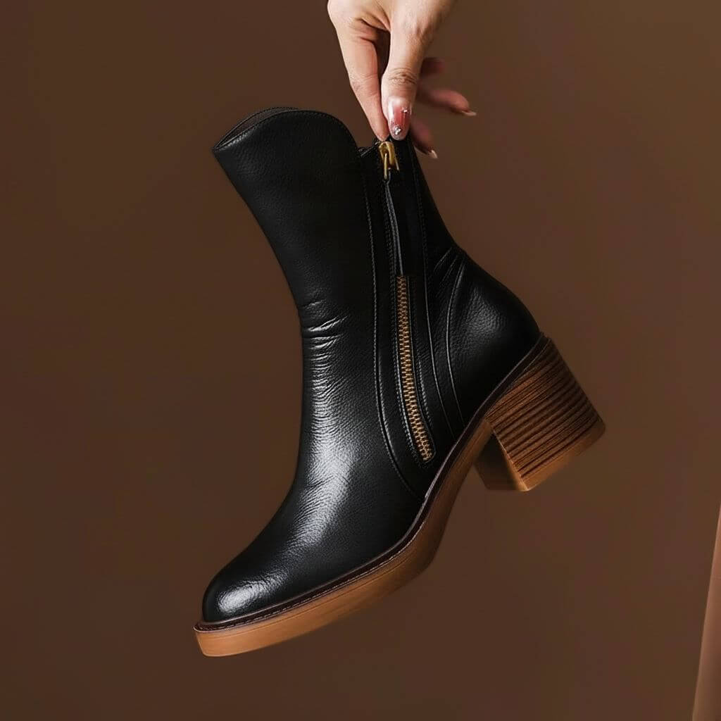 Aurelia Vellure Heel Ankle Boots