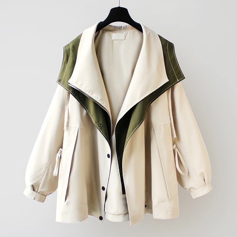 Amelia Asymmetrical Two-Tone Jacket