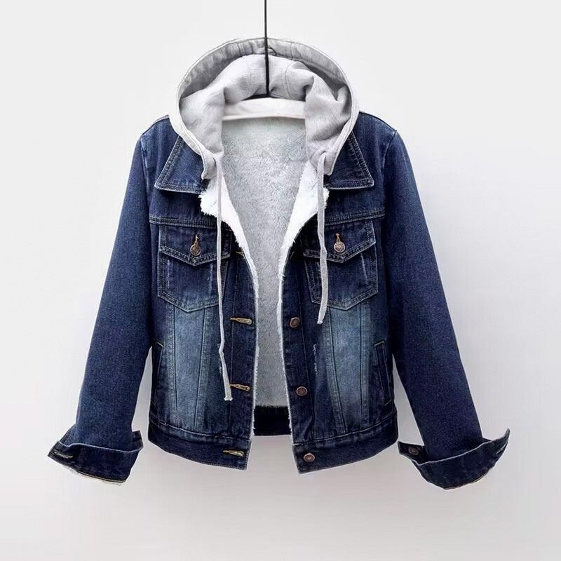 Aria Denim Hooded Jacket