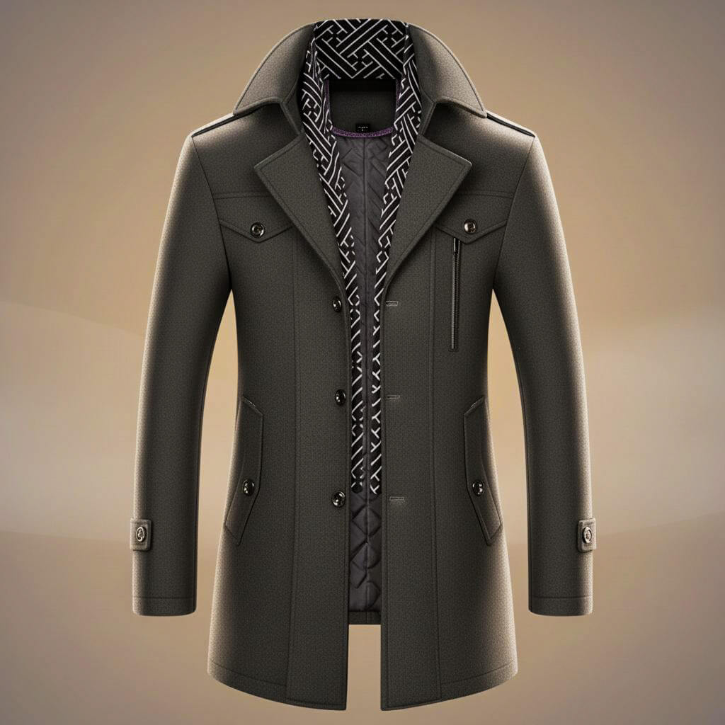 Kensworth Legacy Virgin Wool Coat