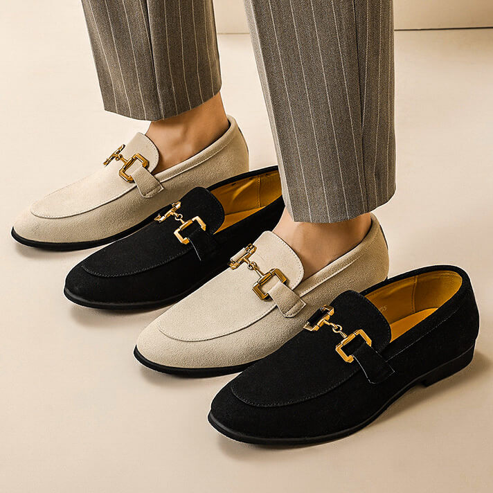 Massimo Heritage Suede Loafers