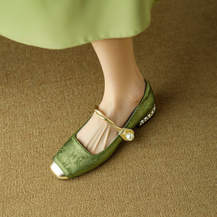 Perla Mary Jane Flats