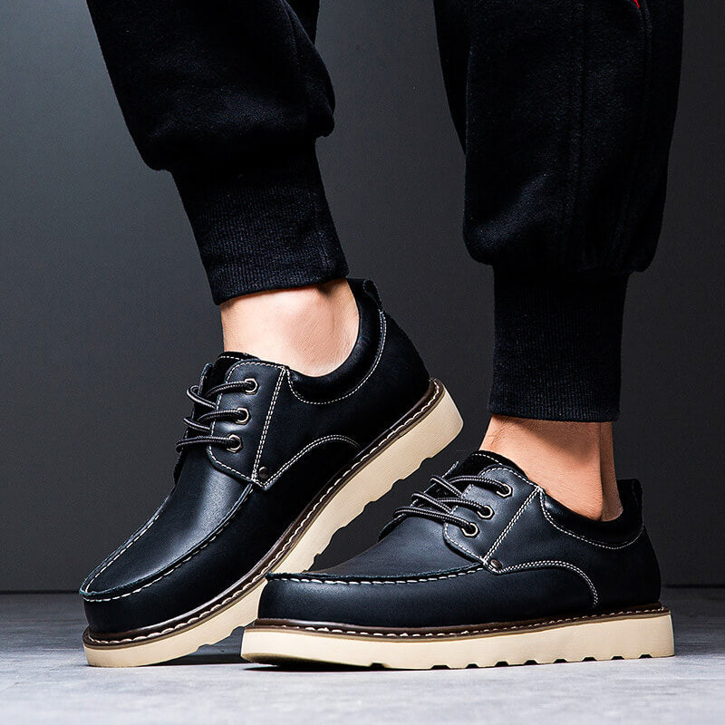 Marcelo Retro Leather Shoes