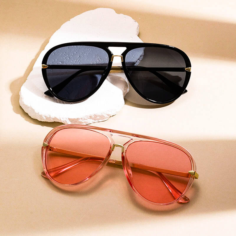 Primadona Retro Aviator Shades