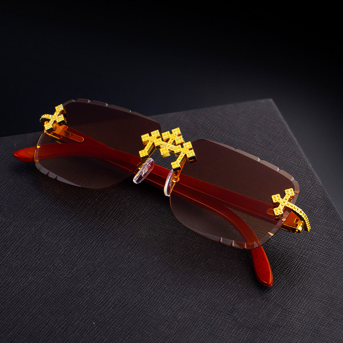 Imperium Rimless Retro Shades