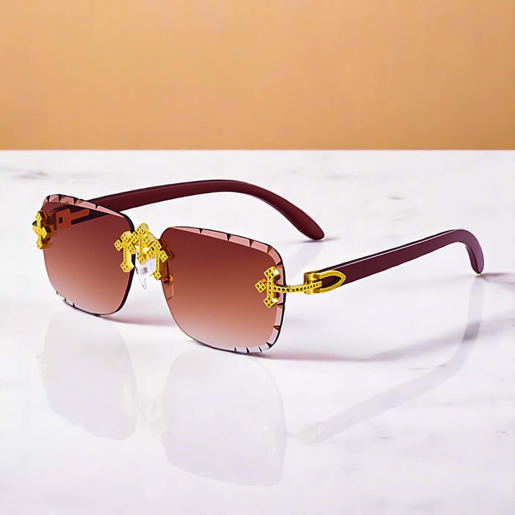 Imperium Rimless Retro Shades