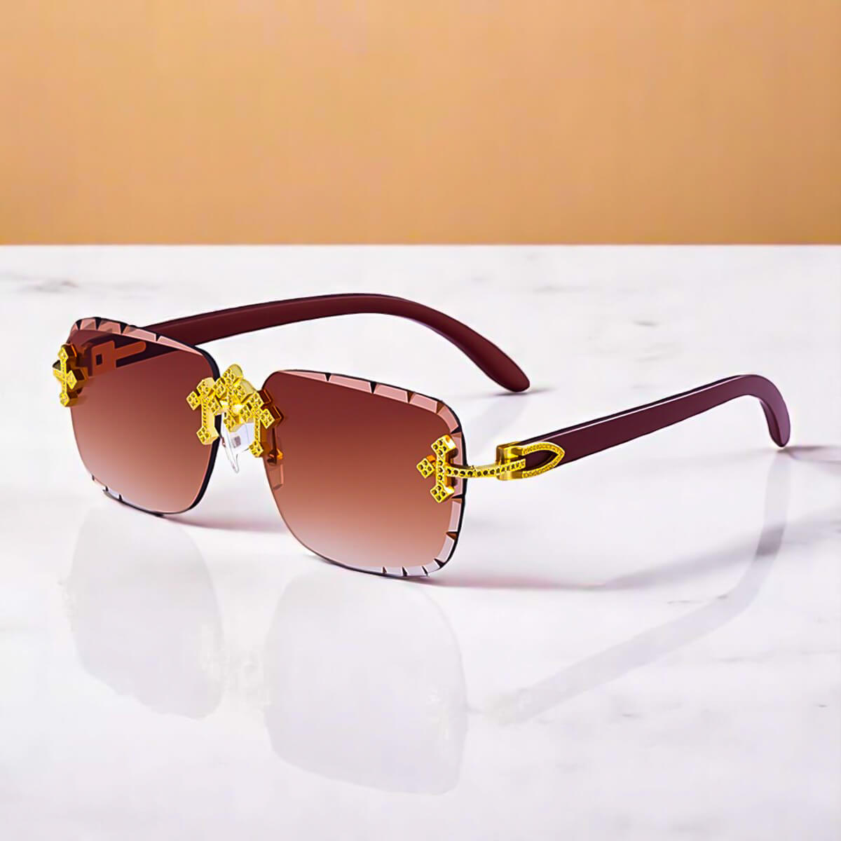 Imperium Rimless Retro Shades