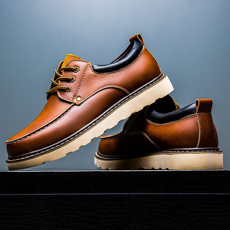 Marcelo Retro Leather Shoes