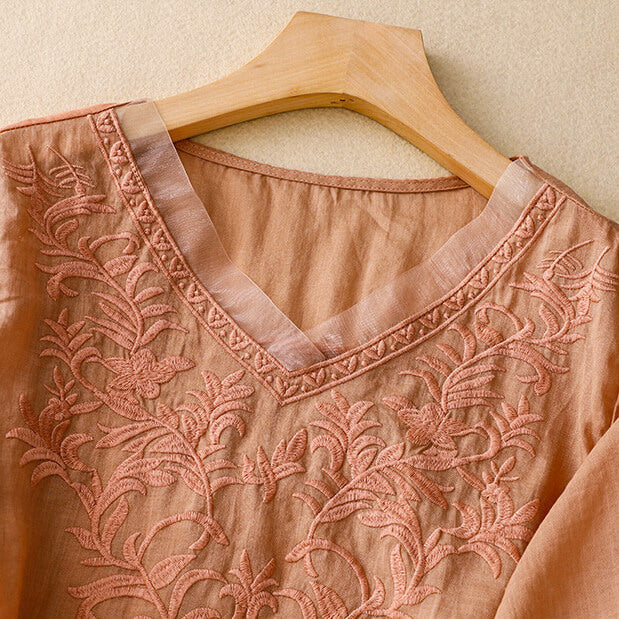 Daisy Cotton-Linen Shirt