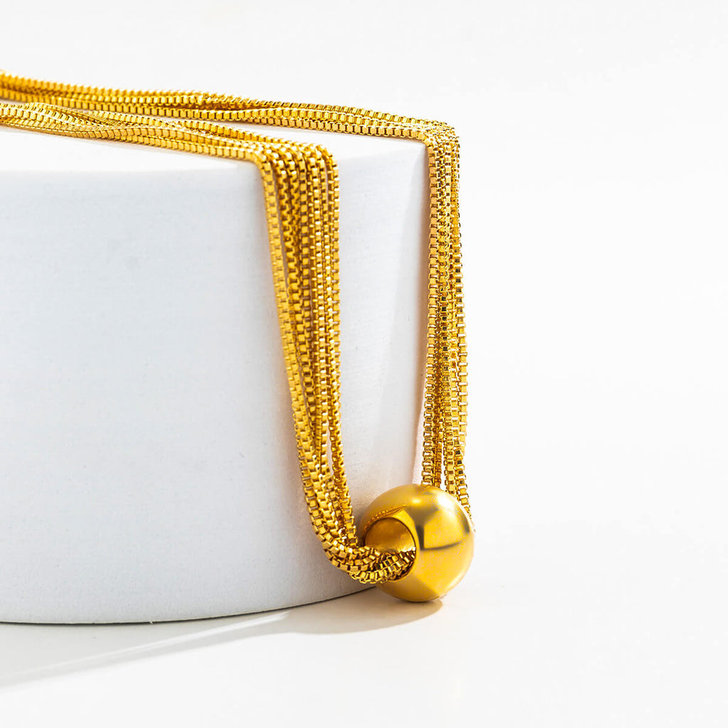 Aria Elegant Sphere Necklace