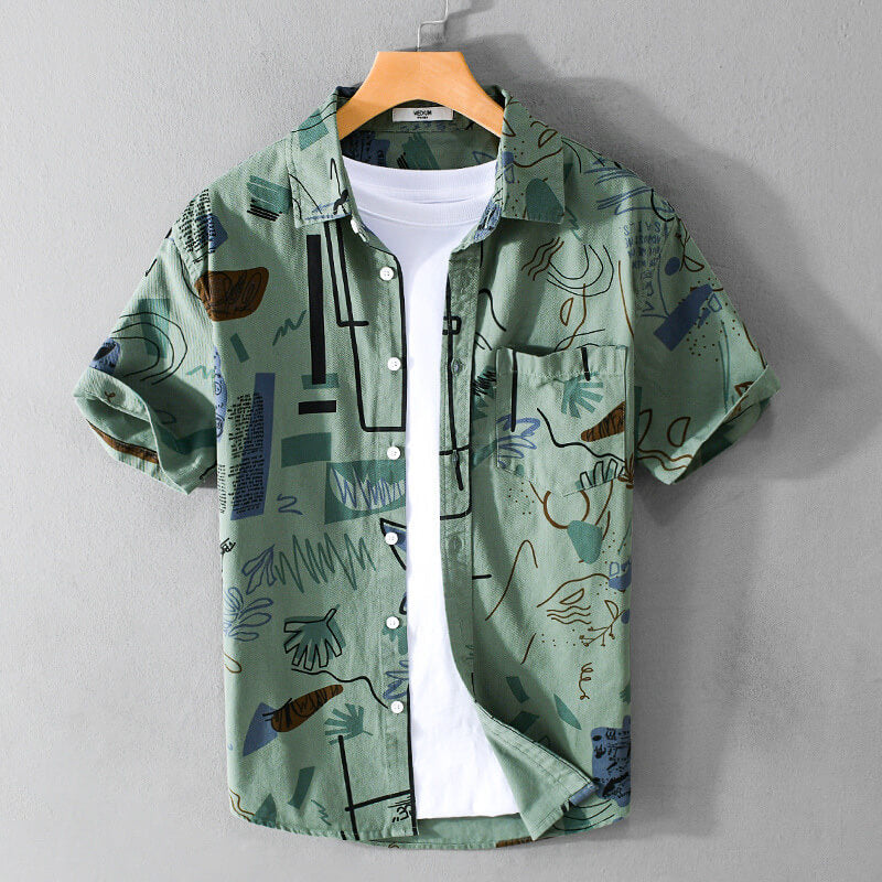 Picasso Abstract Cotton Shirt