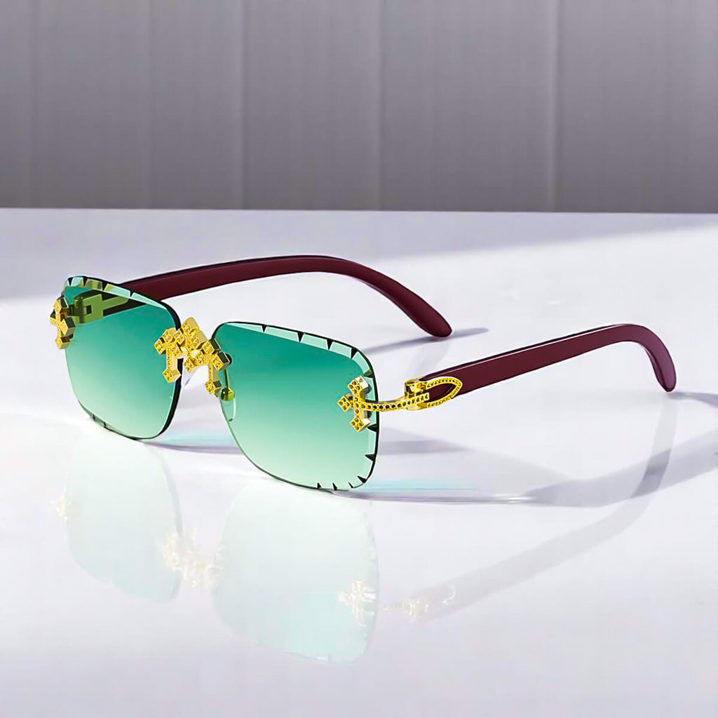 Imperium Rimless Retro Shades