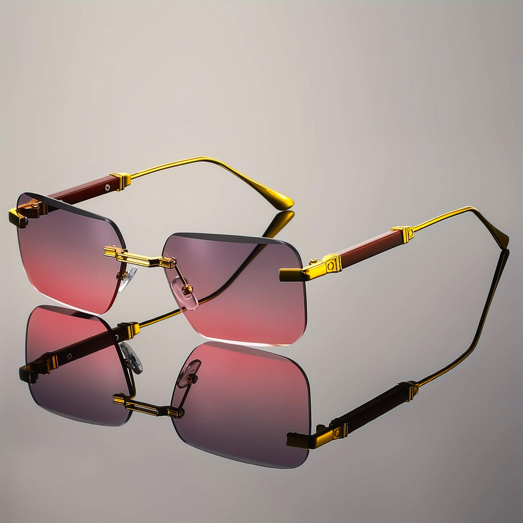 Bruno Valenci Rimless Shades