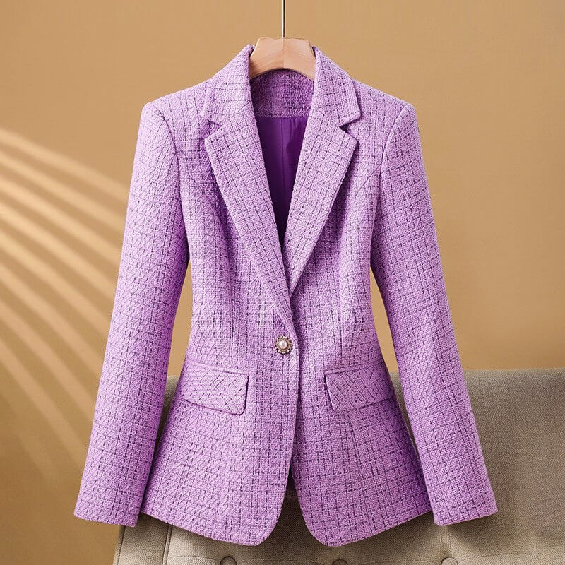Olivia Boucle Tweed Blazer
