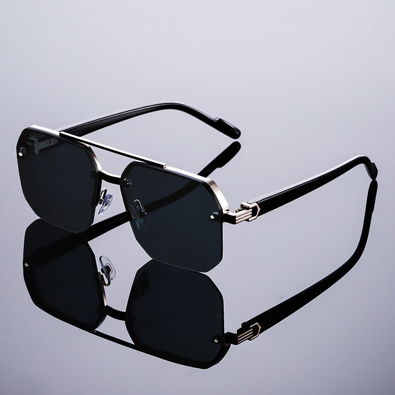 Milano Semi-Rimless Vintage Shades