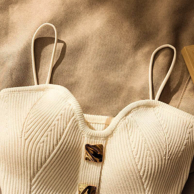 Chloe Slim-Knit Cami