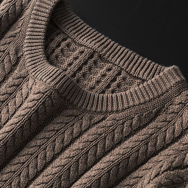 Matteo Legacy Knit Wool Sweater