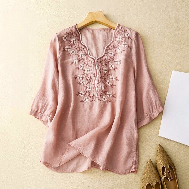 Iris Cotton-Linen Shirt